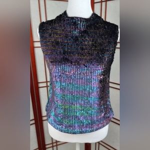 Womens Sequined Top VINTAGE 1960'S